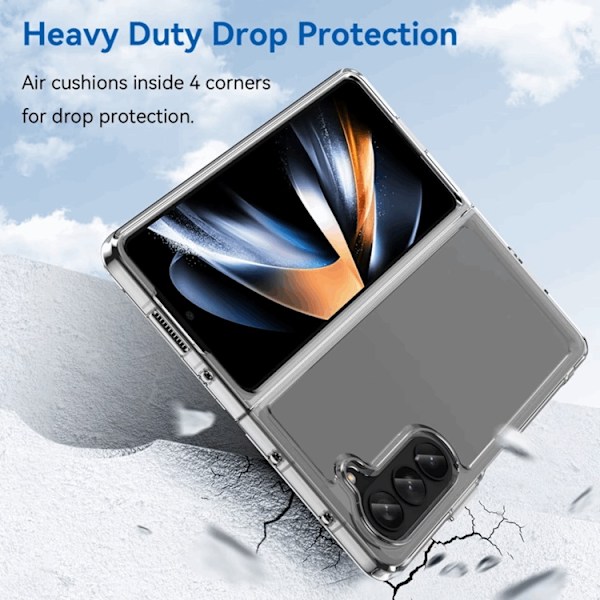 Galaxy Z Fold 5 Mobilskal Acrylic TPU - Clear