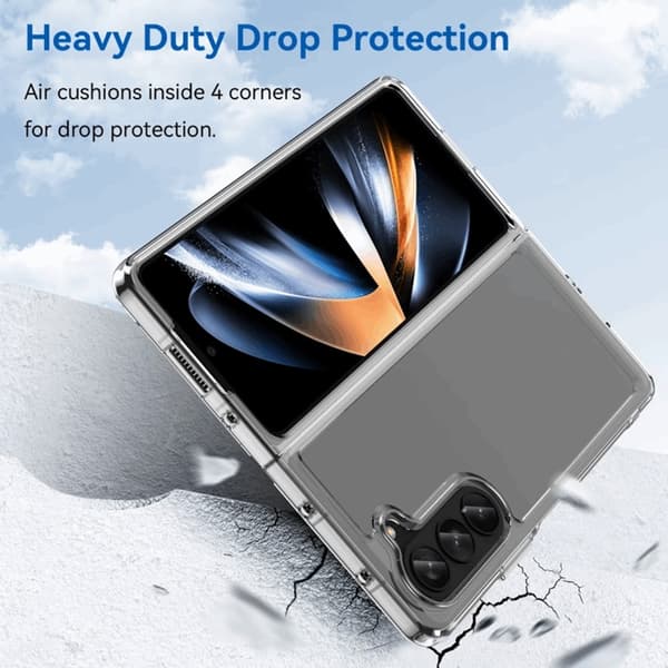Mobilskal till Galaxy Z Fold 5 Acrylic TPU - Clear Transparent