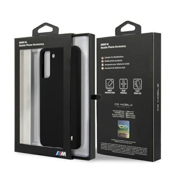 BMW Silicone M Collection Cover Galaxy S21 Plus 5G - Sort Black