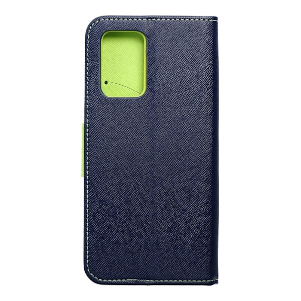 Fancy Plånboksfodral till Xiaomi Redmi 10 4G (2021/2022) navy / lime