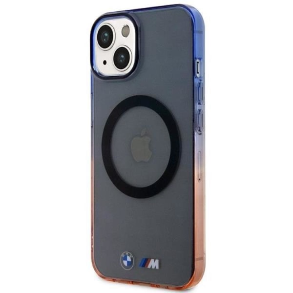 BMW iPhone 14 Mobilskal Magsafe Gradient Bumper - Harmaa