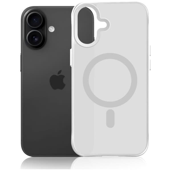 3MK Mobilskal För iPhone 17 Magsafe Smoke - Vit Vit