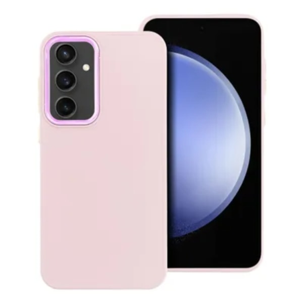 Galaxy S23 FE -matkapuhelimen suojakehys - vaaleanpunainen