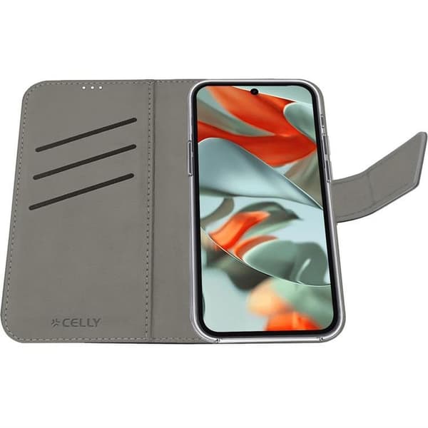 Celly Google Pixel 9 Pro XL Plånboksfodral - Svart Black