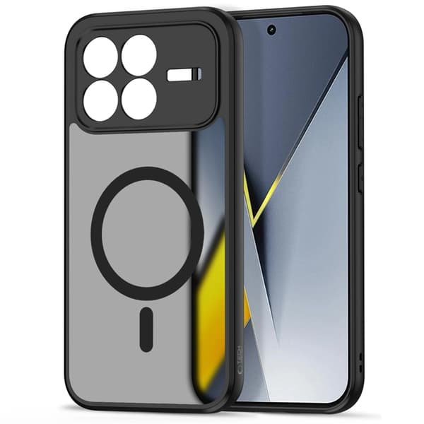 Tech-Protect Mobilcover til Xiaomi Poco F8 Pro MagSafe Magmat - Mat Sort Svart