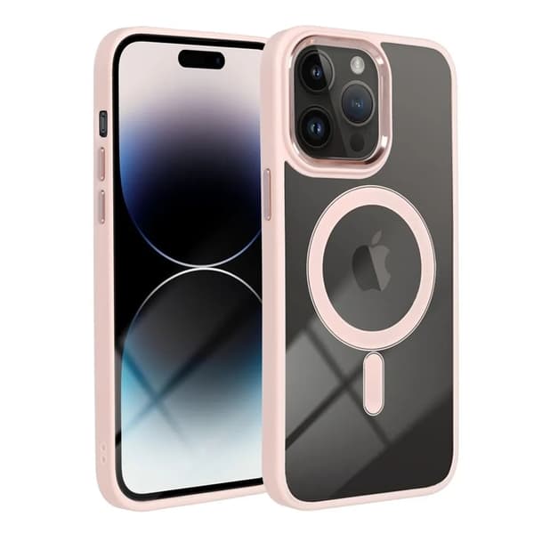 Mobilskal till iPhone 16 Pro Magsafe Color Edge - Rosa Rosa