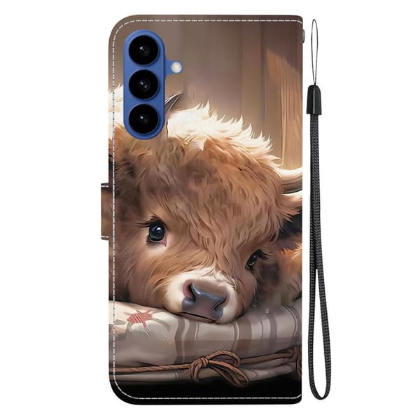 Plånboksfodral för Samsung Galaxy S26 Plus Konstläder Ställ - Kalv