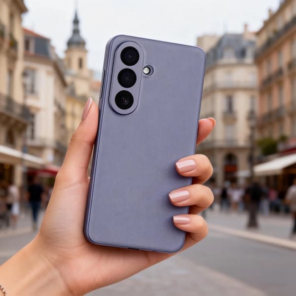 Tech-Protect Pung Etui Til Galaxy S26 Smart - Lilla Lila