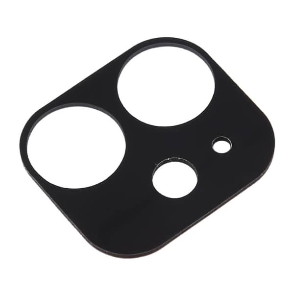 iPhone 11 beskyttelsesfilm til bagkamera linse - sort Black
