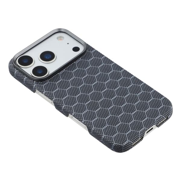 Mobilskal till iPhone 17 Pro MagSafe Aramid Fiber Honeycomb - Blå Blå