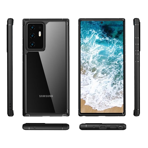 Hårdt akrylcover til Note 20 Ultra - Sort Black