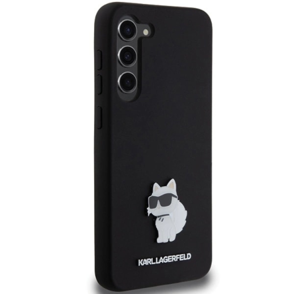 Karl Lagerfeld Galaxy S23 Plus Mobilskal Silikon Choupette Svart