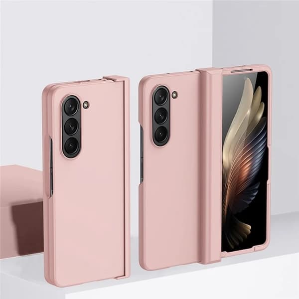 Mobilskal till Galaxy Z Fold7 Hinge - Rosa Rosa