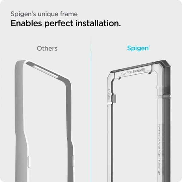 Spigen 2-Pack Alm Glas.Tr Härdat glas Galaxy S21 FE Transparent