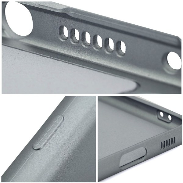 METALLIC etui til Samsung A34 5G grå Grå