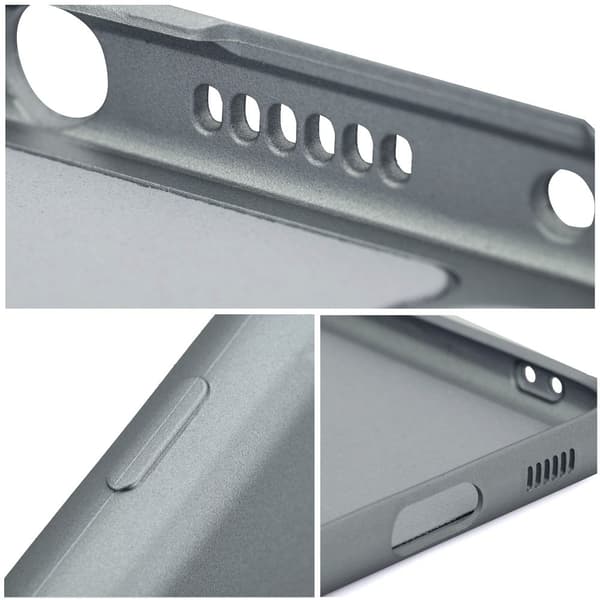 METALLIC skal för Samsung A34 5G grått Grå