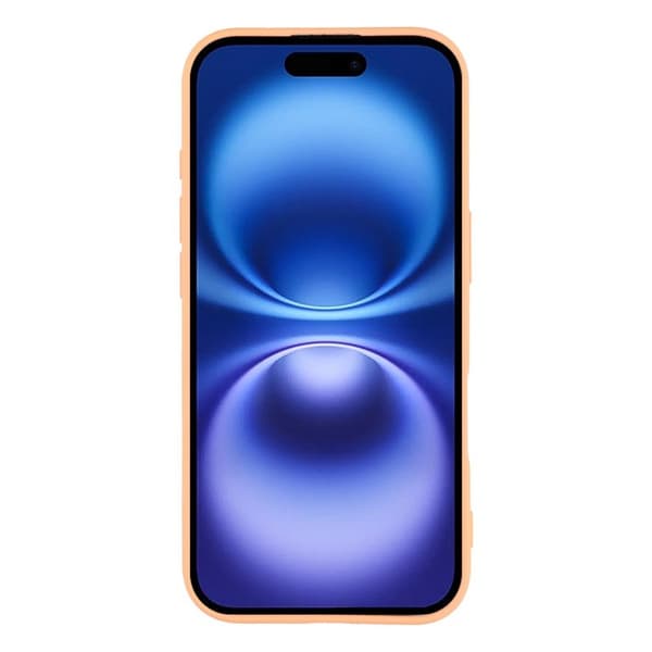 X-LEVEL Mobilskal till iPhone 17 Soft TPU Anti Scratch Orange