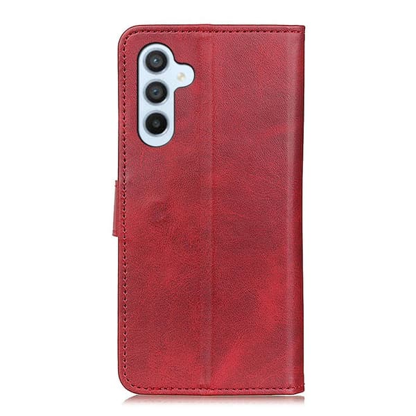 Plånboksfodral för Samsung Galaxy S26 Plus Konstläder Ställ - Röd