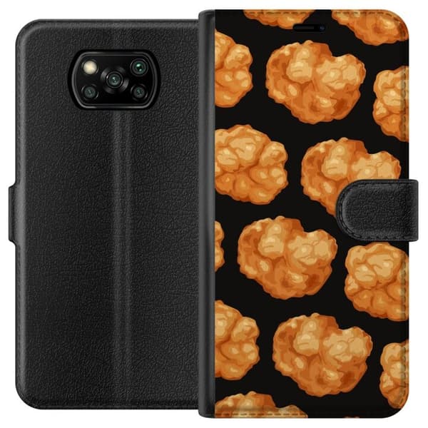 Plånboksfodral till Xiaomi Poco X3 NFC med Nuggets
