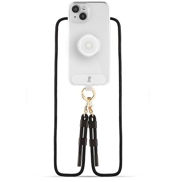 Just Elegance Mobilskal till iPhone 15 3in1 PopGrip - Transparent