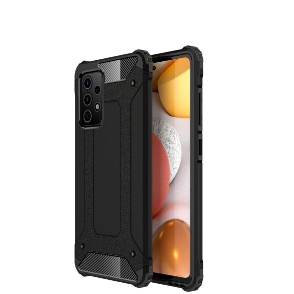 Hybrid Armor Mobilskal til Galaxy A72 5G - Sort Black