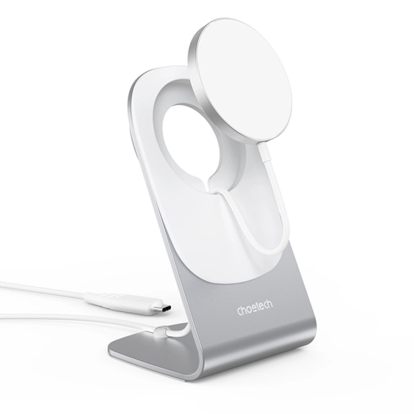 Choetech 15W Qi Trådlös induktiv Laddare MagSafe - Vit