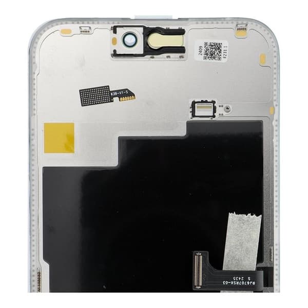 iPhone 15 Pro Max Skärm med LCD-display NCC Soft Oled Utbytbar IC Svart