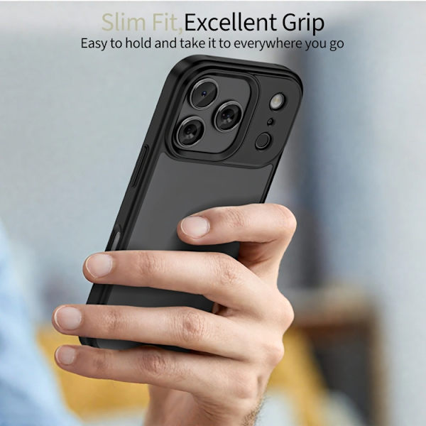 Tech-Protect Telefontaske til iPhone 17 Pro Magsafe - Mat Sort Svart