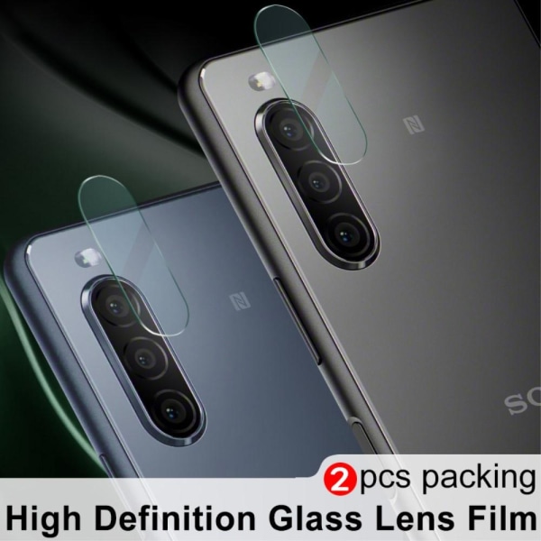 [2-PACK] Kameralinsskydd i Härdat Glas Sony Xperia 10 III