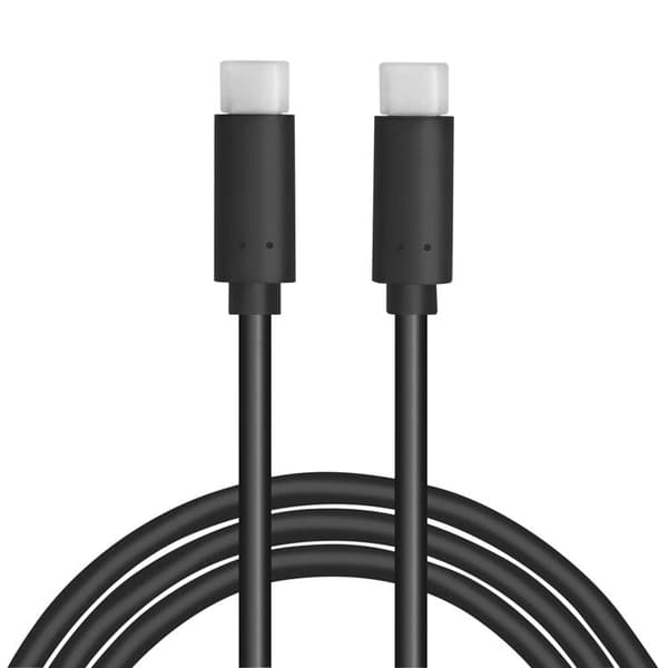 Logilink USB-C till USB-C kabel 0.5m 100W - Svart Svart