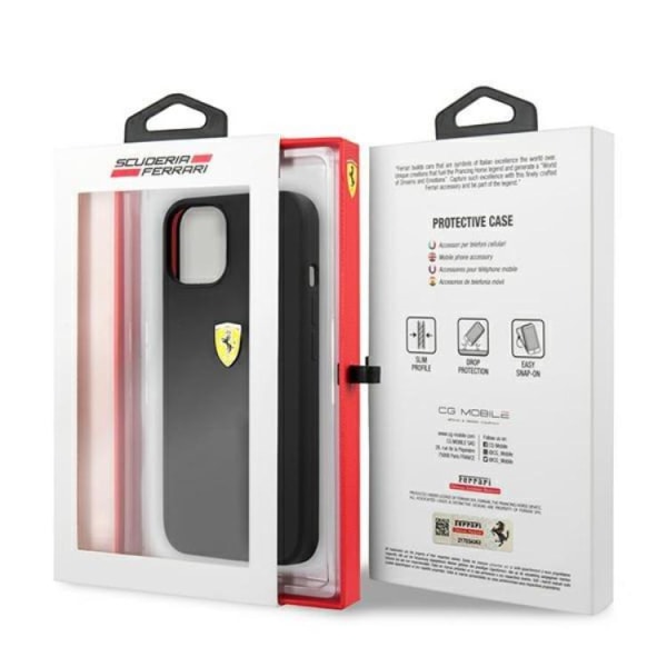 Ferrari iPhone 13 Mini Skal Silicone - Svart