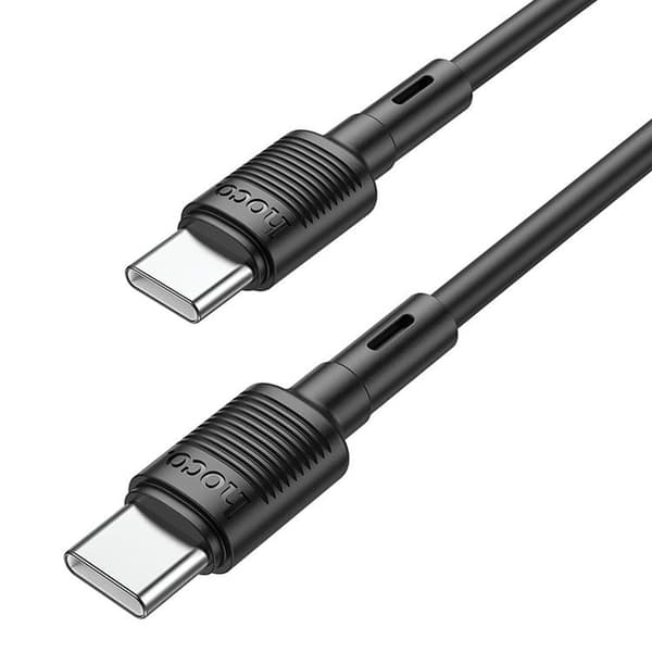 HOCO USB-C Till USB-C 60W Kabel 1m PD 3A X83 - Svart Svart