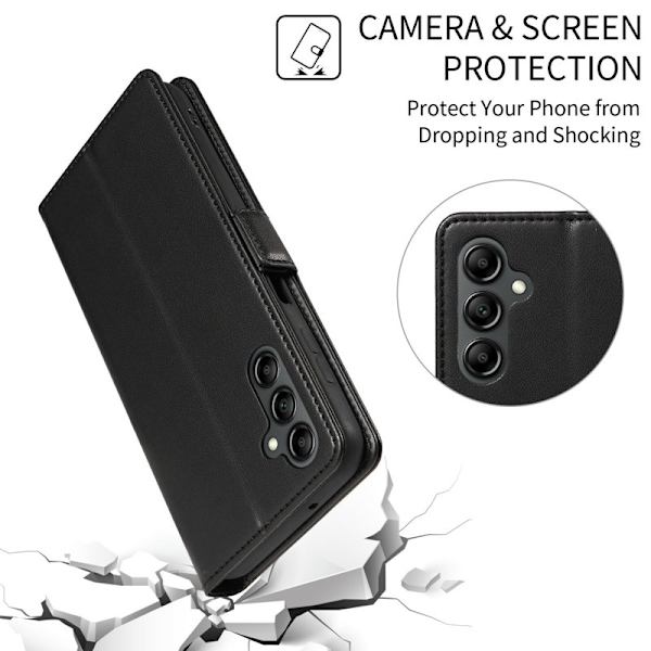 Plånboksfodral för Samsung Galaxy S26 Plus Magnetiskt RFID - Mörkgrön
