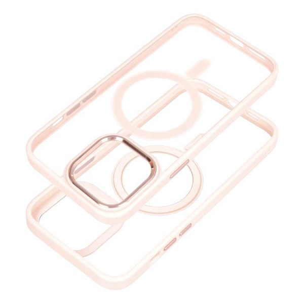 iPhone 14 Pro Mobilskal Magsafe Color Edge - Rosa