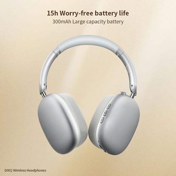 XUNDD Over-Ear Trådlösa Hörlurar Bluetooth Hoppbara D002 Svart