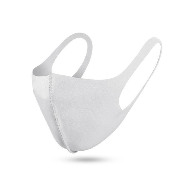 1 Pack Tvättbar mask Munskydd Skyddsmask Grå Grey Grå