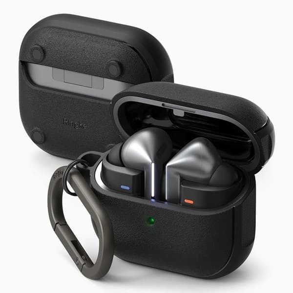 Ringke Galaxy Buds 3/3 Pro Etui Magsafe Onyx Magnetisk - Sort Svart