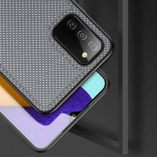 Dux Ducis Fino -kotelo Galaxy A03s - Harmaa Grey
