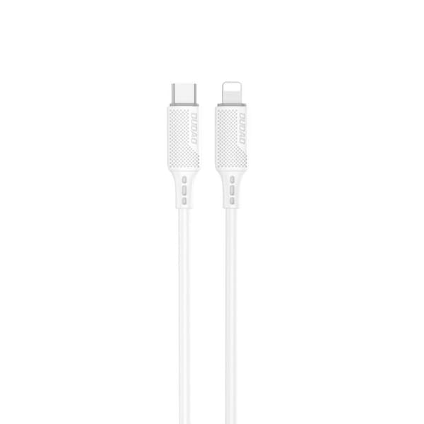Dudao USB Type-C - Lightning Kabel 1M 20W PD L6S - Hvid Vit