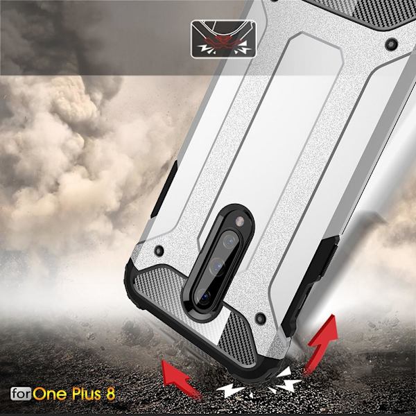 Armour Guard Cover OnePlus 8 - Sort Black