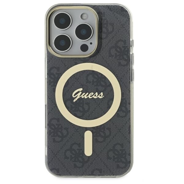 Guess telefontaske til iPhone 16 Pro Max MagSafe IML 4G - Sort Black