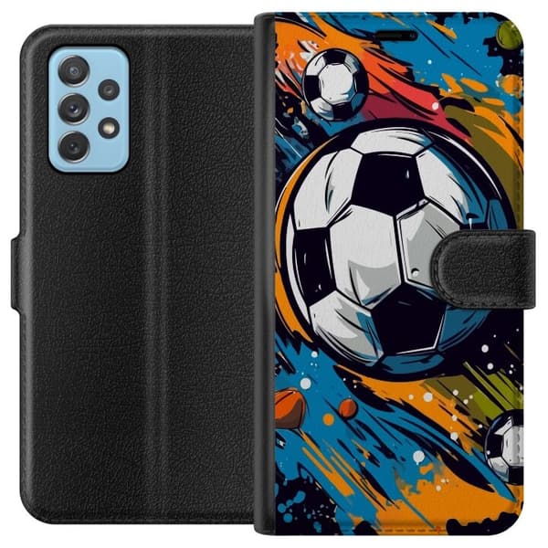 Pung Taske til Samsung Galaxy A72 5G med fodbolde