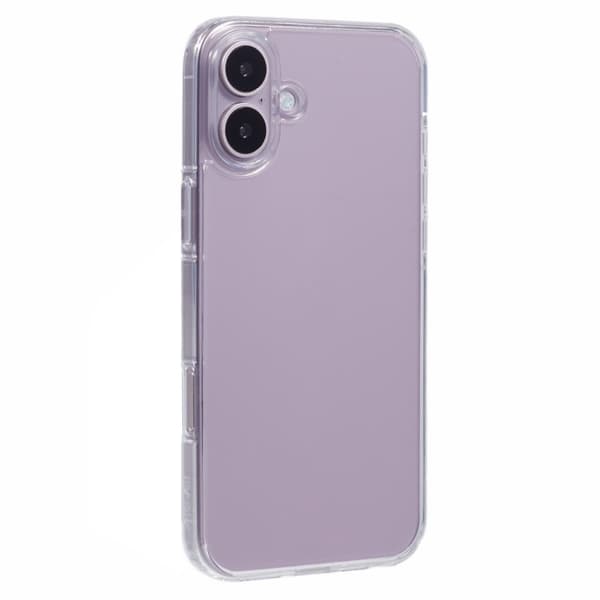 X-LEVEL Mobilskal till iPhone 16 Plus Akryl + Silikon Transparent
