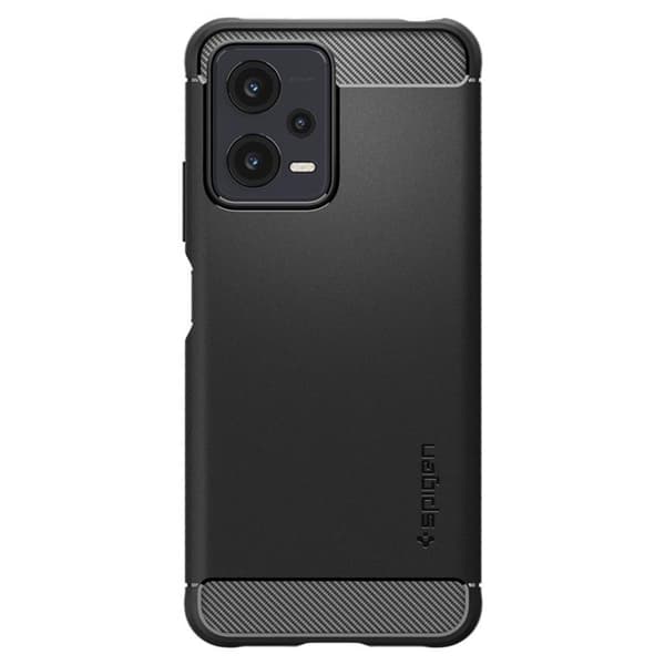Spigen Mobilskal till Xiaomi Redmi Note 12 Rugged Armor - Svart