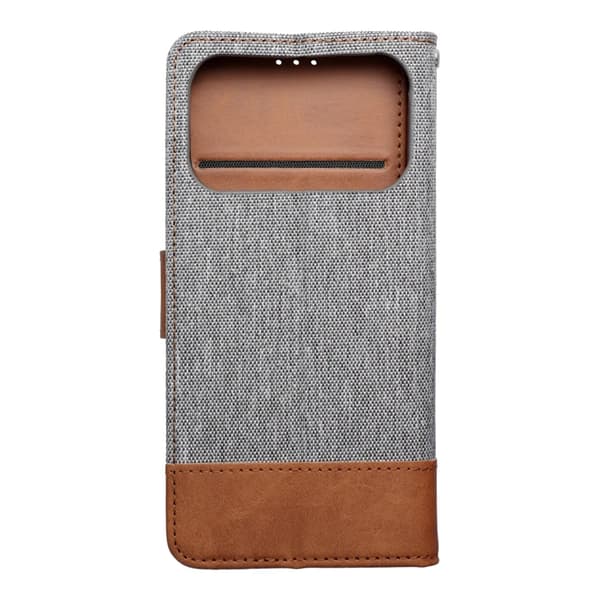 iPhone 17 Pro Max Plånboksfodral Jeans - Grå Grå