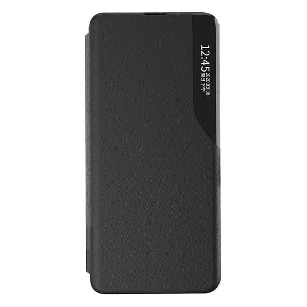 Eco Læder View Cover Xiaomi Poco M4 Pro 5G - Rød Röd