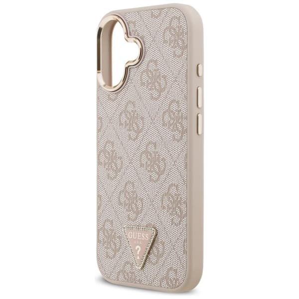 Guess Mobilskal till iPhone 17 4G Big 4G Classic Logo - Brun Silver Brun