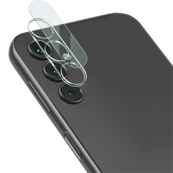 IMAK Galaxy A14 5G/4G -kameran linssin suojus karkaistua lasia - läpinäkyvä