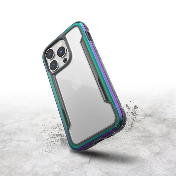 Raptic iPhone 14 Pro Kuori Magsafe X-Doria Shield Armored - Opal Svart