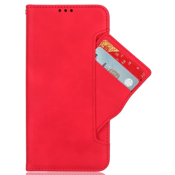 Nothing Phone (2a) Plus/(2a) Plånboksfodral Läder - Röd Röd